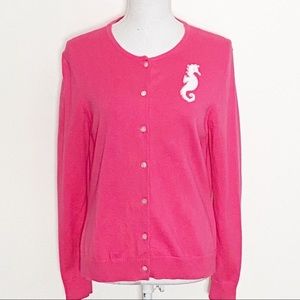 ✔️LANDS’ END|Baumwolle Cotton Knit Cardiga…